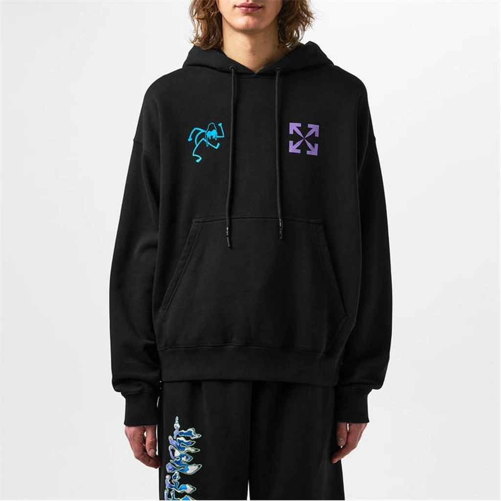 Off White Off Skate Hoodie - Black
